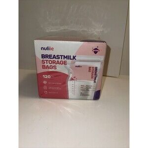 Breastmilk Storage Bags, No-Leak, 120 Count  Pack of 1 NEW 120 Pcs Temp-Sensing